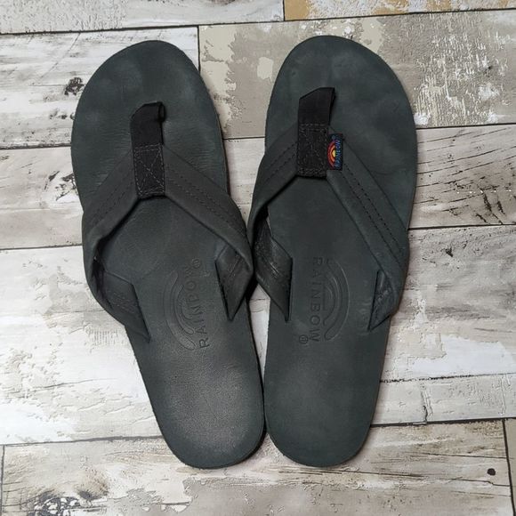 Rainbow Single Layer Premier Leather with Arch Support 1\
